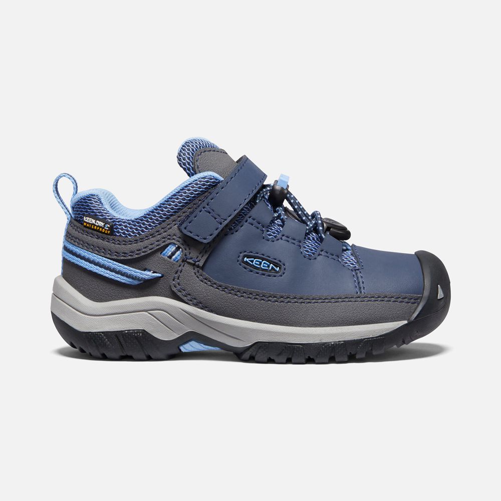 Zapatos de Seguridad Keen Mexico Azules - Niños Targhee Waterproof - PT8259734